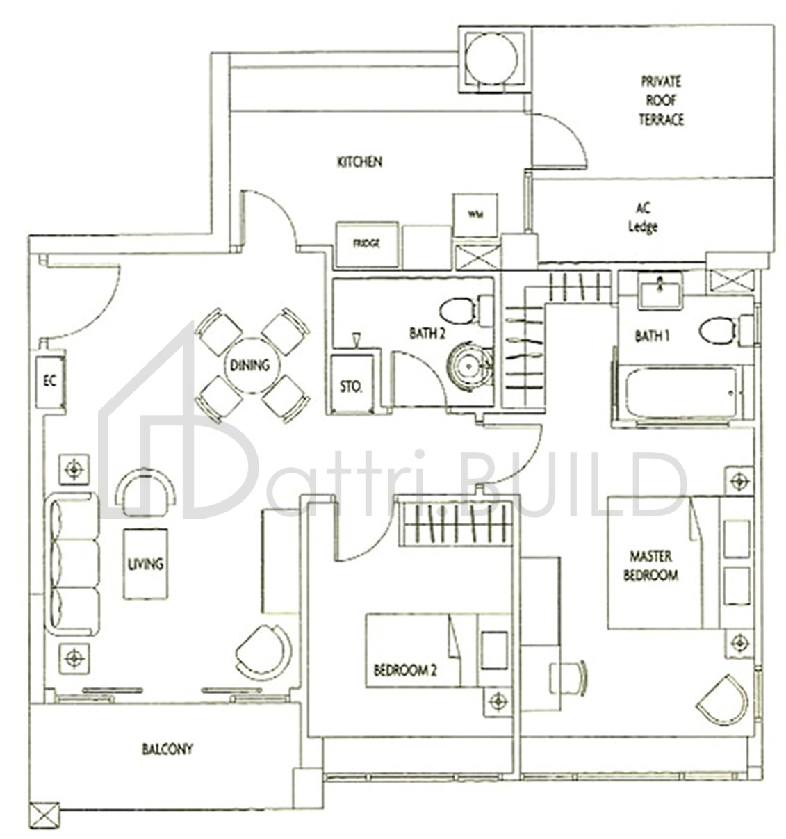 VISIONCREST B3r floorplan (watermarked)
