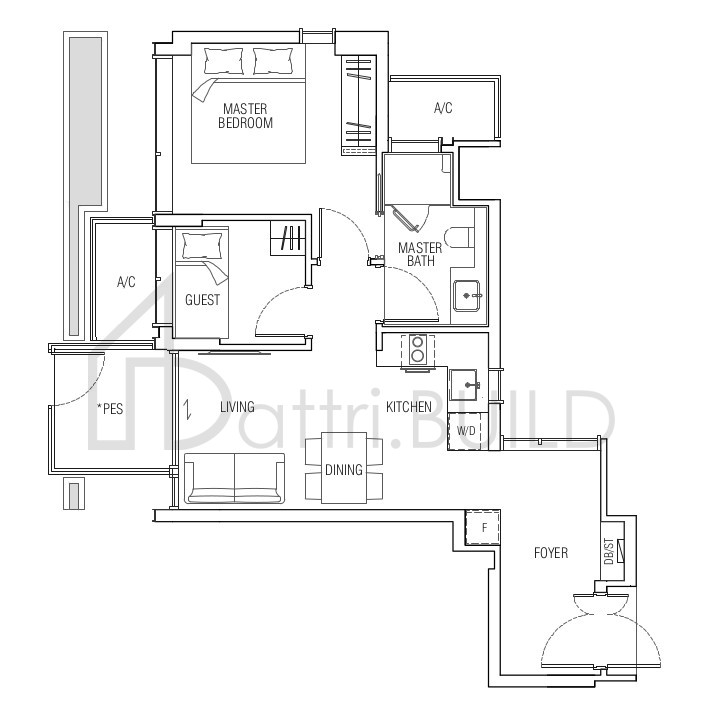 JERVOIS MANSION A3-G floorplan (watermarked)