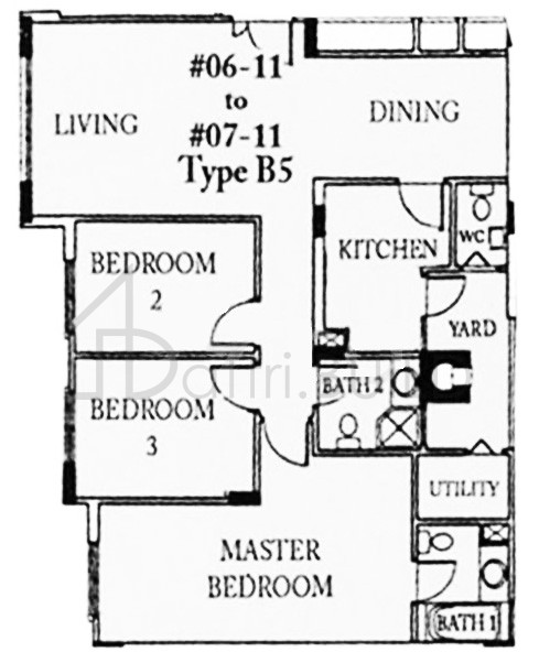 KENTISH LODGE B5 floorplan (watermarked)