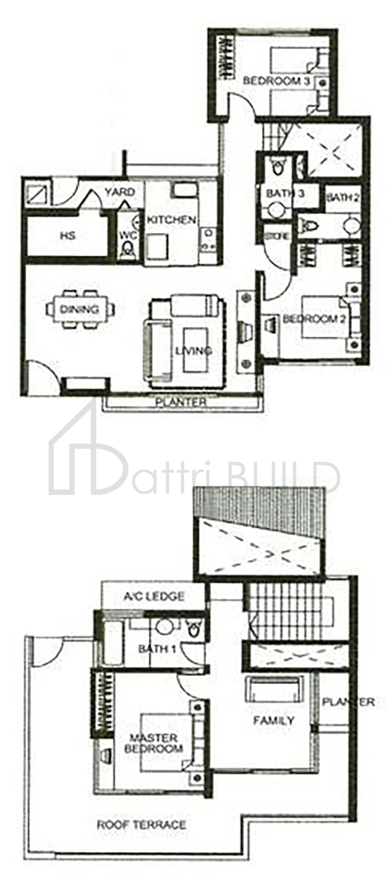 GLENTREES Type L1 floorplan (watermarked)
