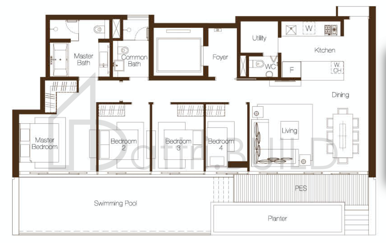 CLUNY PARK RESIDENCE D1G floorplan (watermarked)