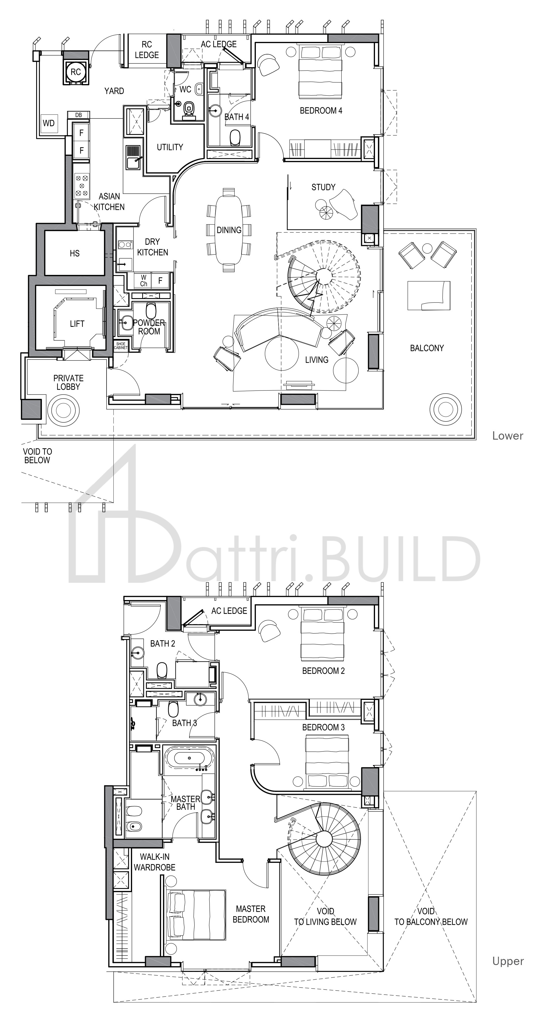 3 ORCHARD BY-THE-PARK C1-b4 floorplan (watermarked)