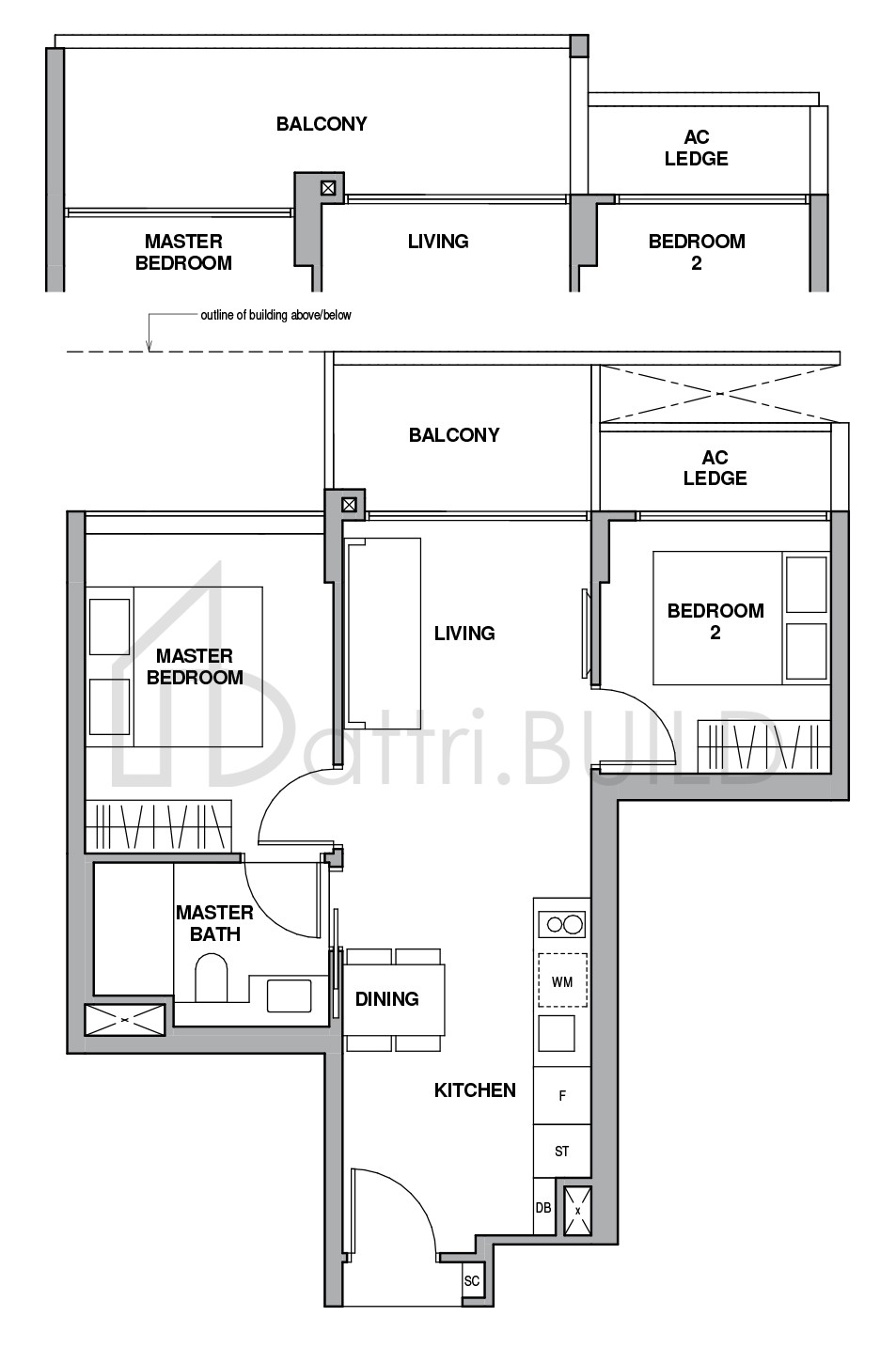 ROYALGREEN B-1a(h) floorplan (watermarked)