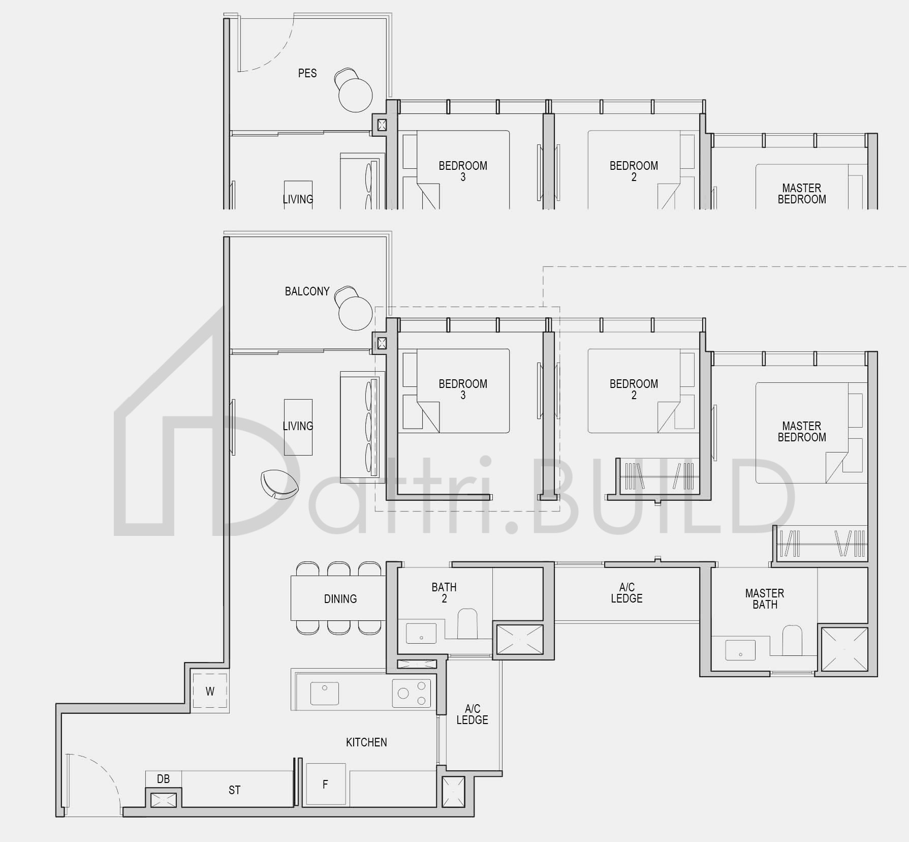 KOPAR AT NEWTON 3C1-G floorplan (watermarked)