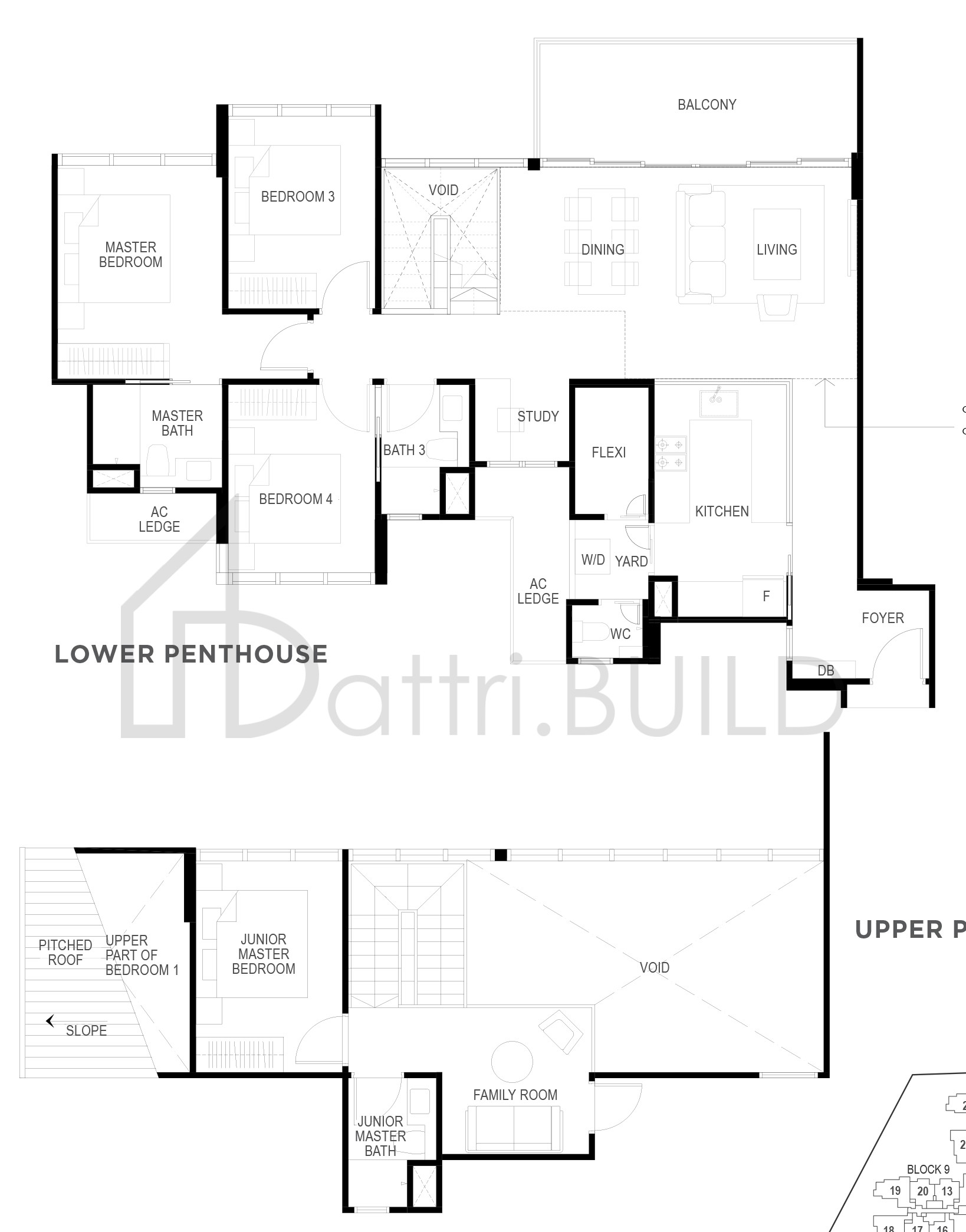 THE GAZANIA PH2 floorplan (watermarked)