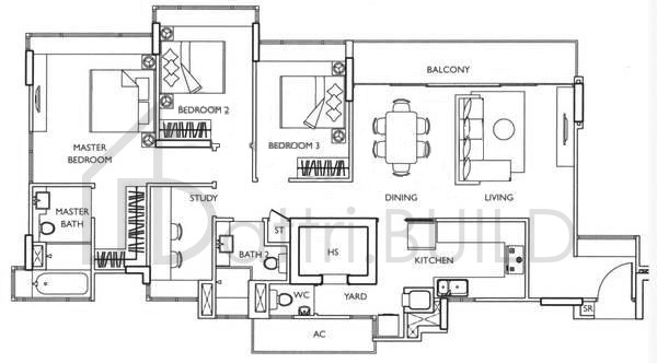 THE ESTA B4 floorplan (watermarked)