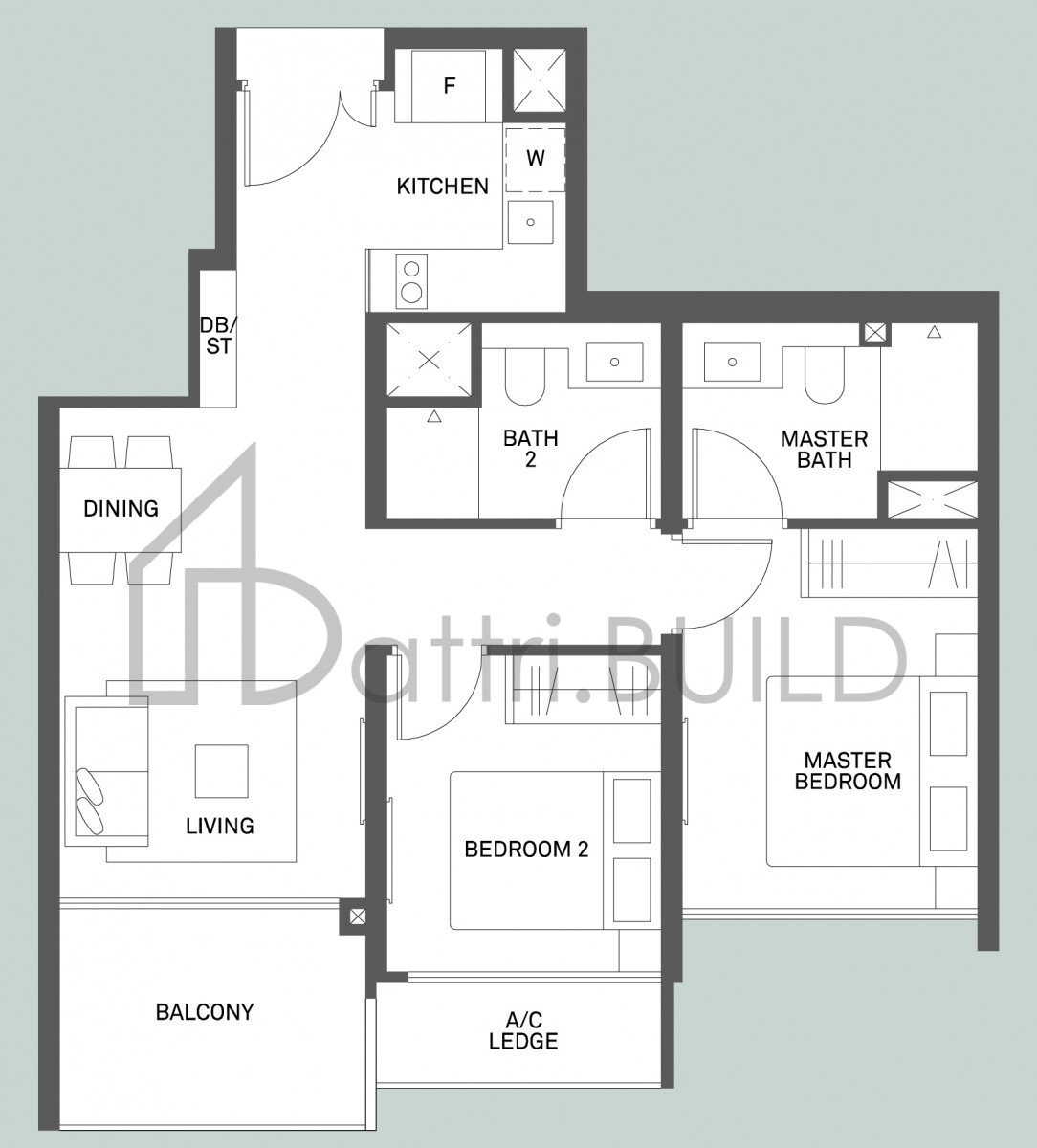 THE CLEMENT CANOPY B2G floorplan (watermarked)