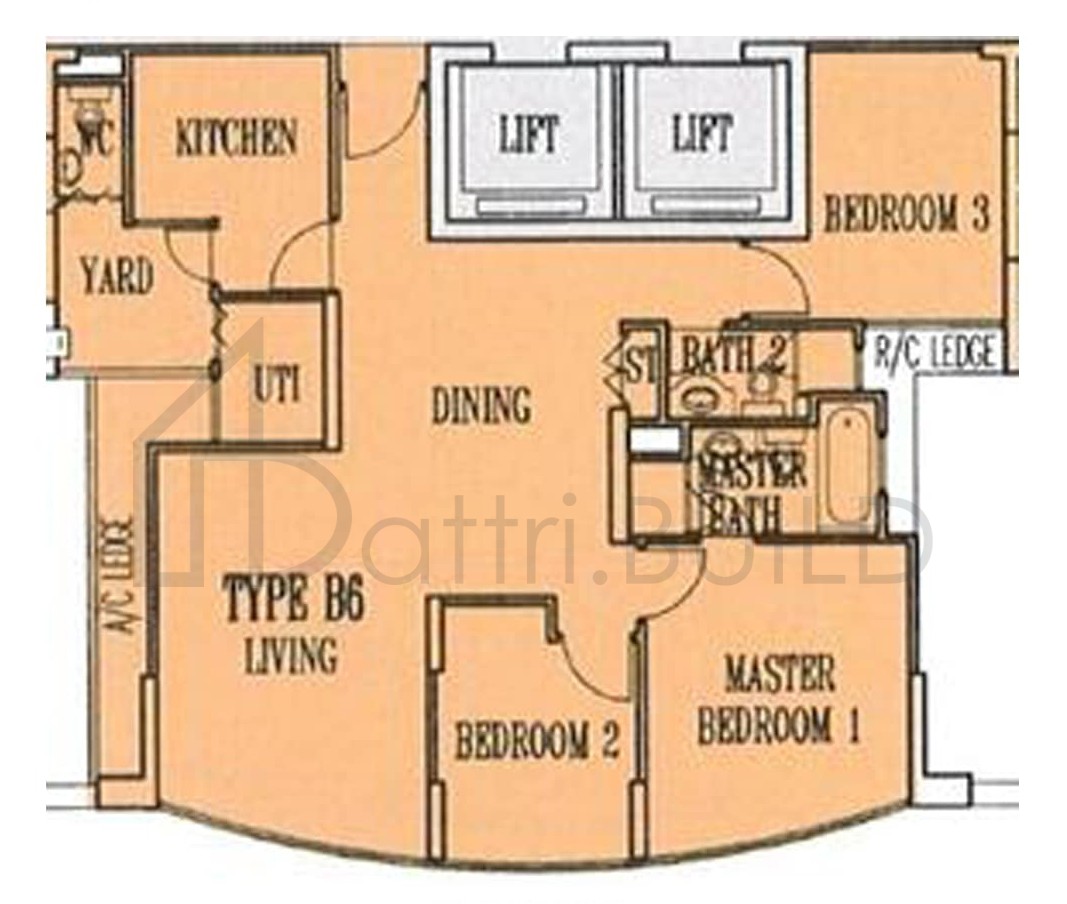TANGLIN VIEW B6 floorplan (watermarked)