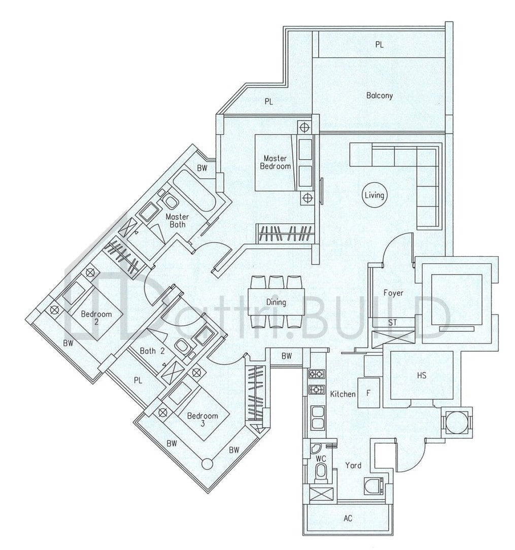 THE BEVERLY B3 floorplan (watermarked)