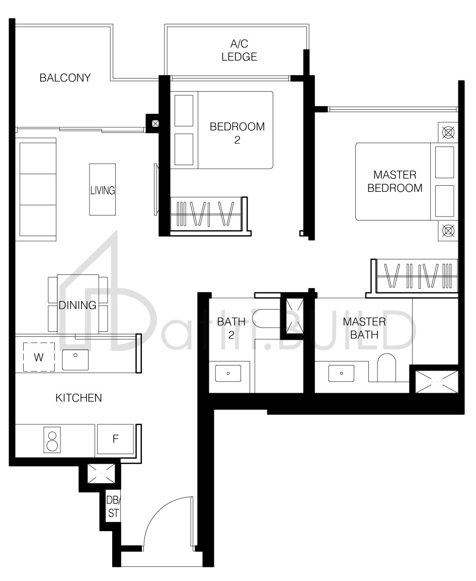 LE QUEST B3 floorplan (watermarked)