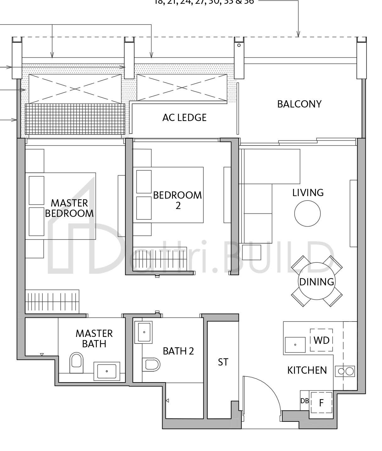 RIVIÈRE B1-1 floorplan (watermarked)