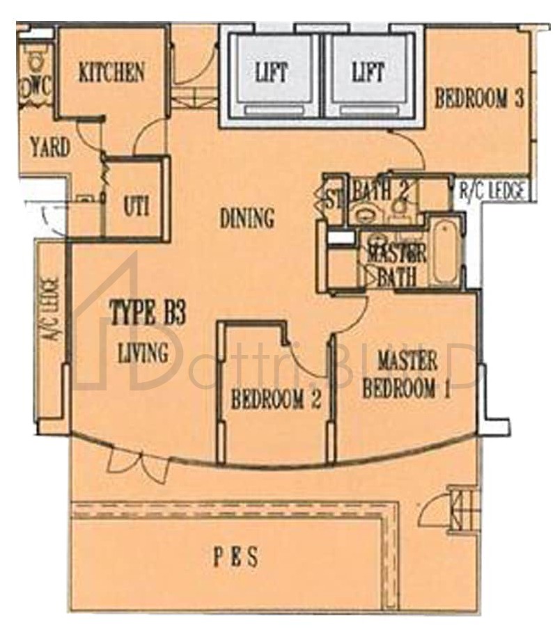 TANGLIN VIEW B3 floorplan (watermarked)