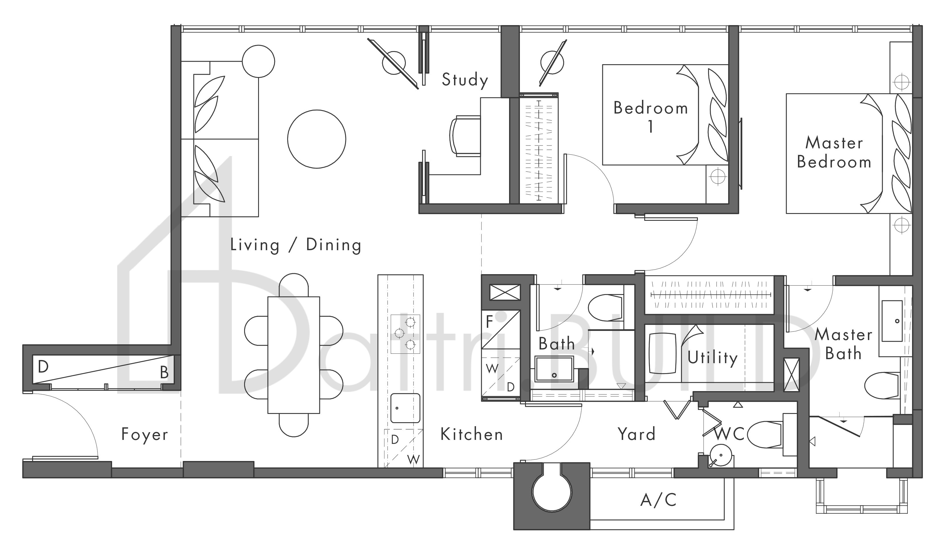 THE MONTANA C1 floorplan (watermarked)