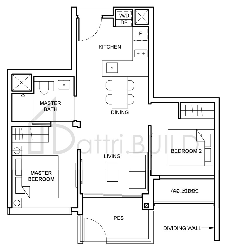 FORETT AT BUKIT TIMAH B2c(p) floorplan (watermarked)