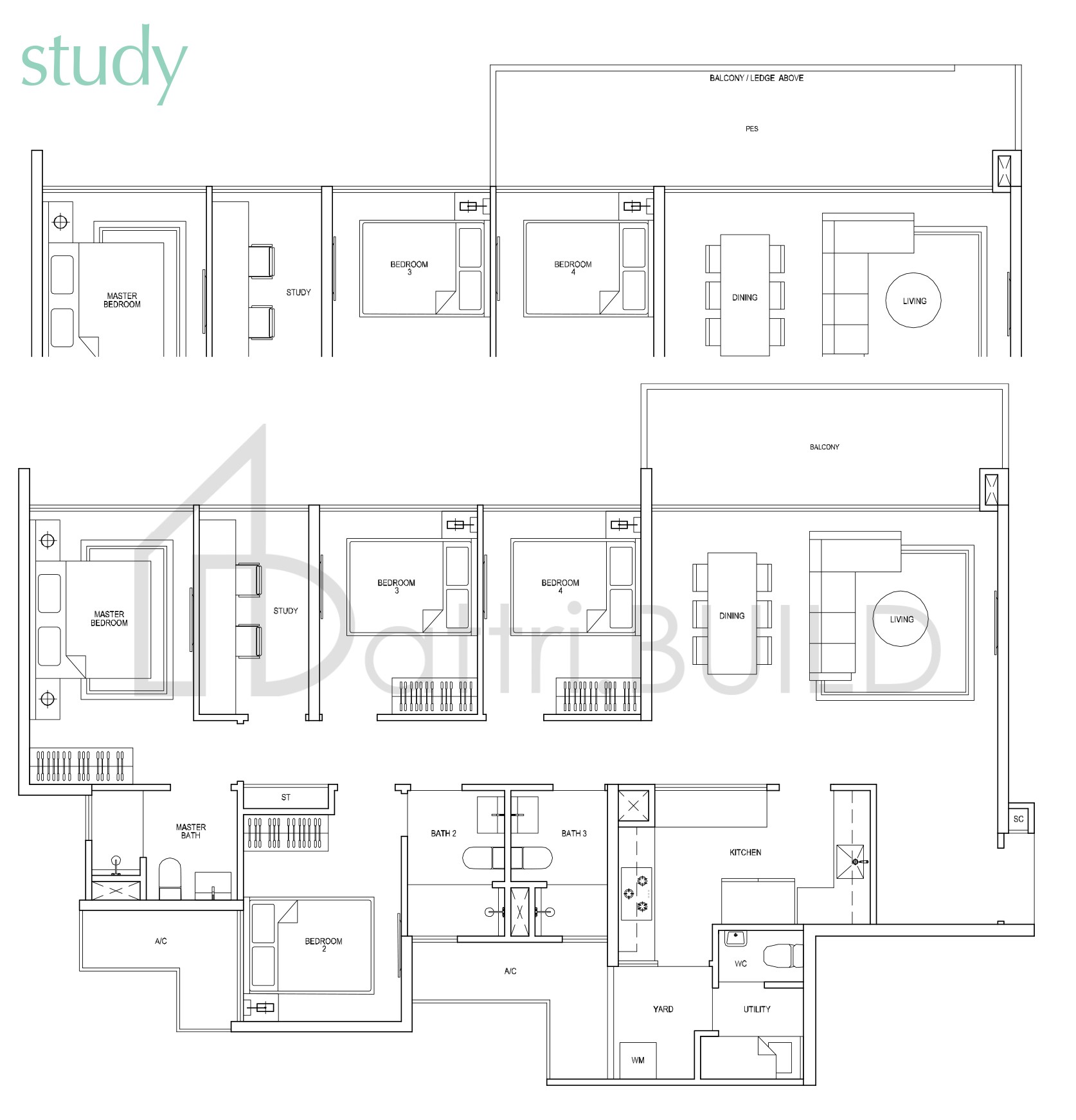 SKYPARK RESIDENCES D1 floorplan (watermarked)