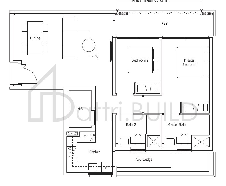 THE REEF AT KING'S DOCK BV1a-P floorplan (watermarked)