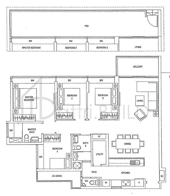 WATERFRONT GOLD D1-P floorplan (watermarked)