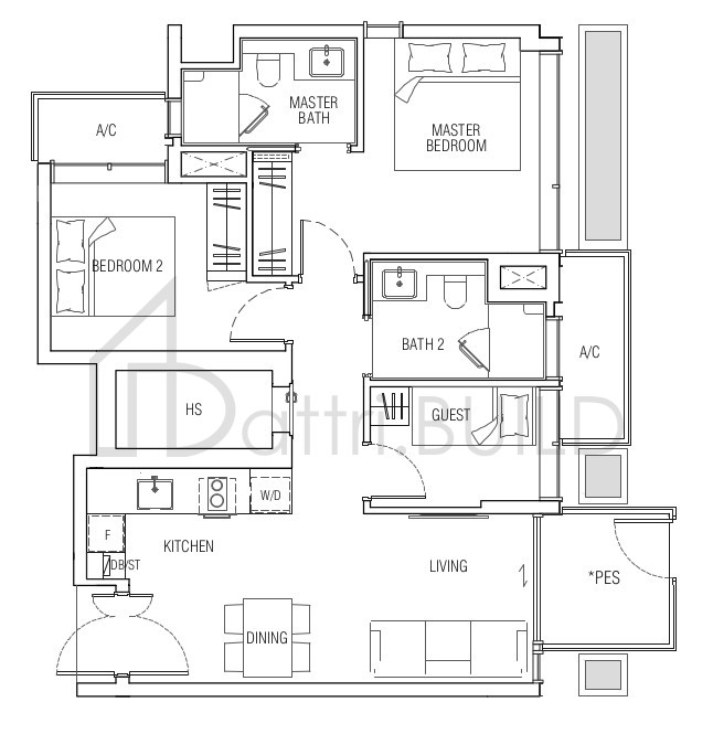 JERVOIS MANSION B7-G floorplan (watermarked)