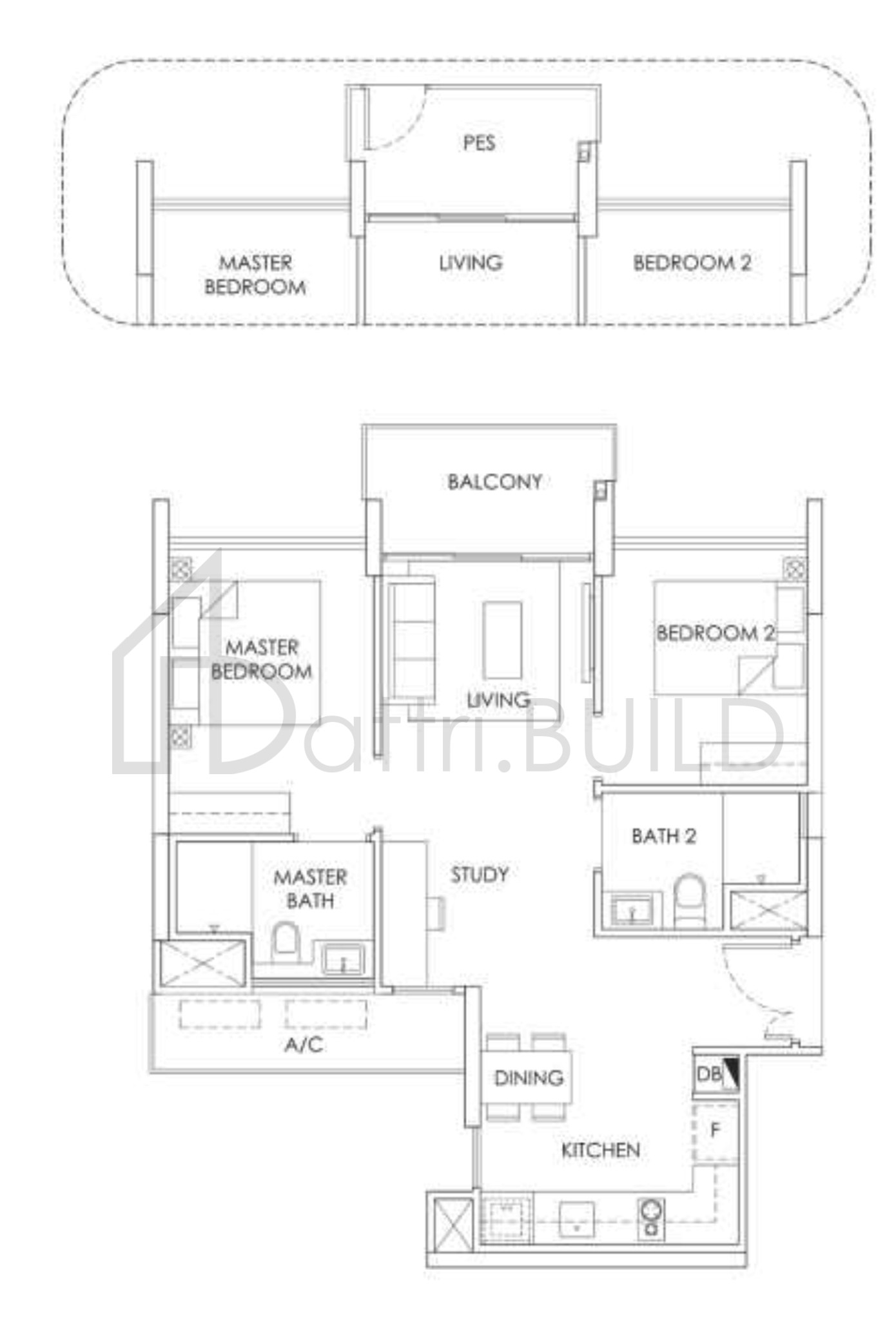 OLA A1-P floorplan (watermarked)