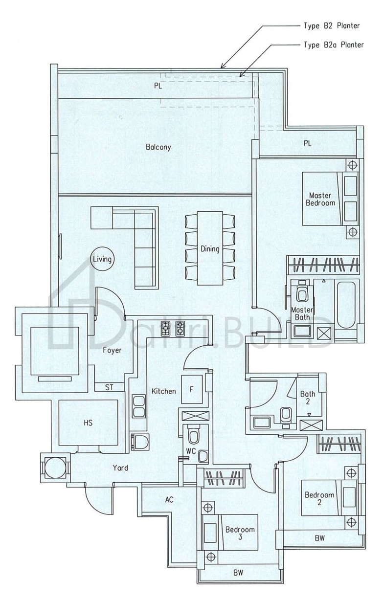 THE BEVERLY B2 floorplan (watermarked)