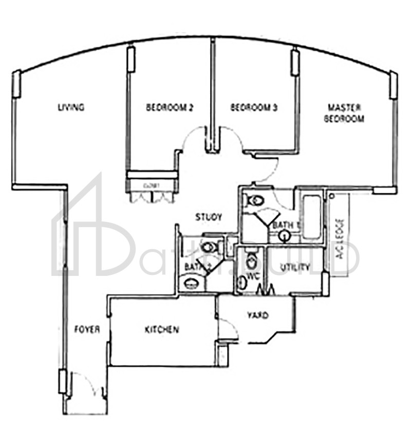 WATER PLACE C1 floorplan (watermarked)