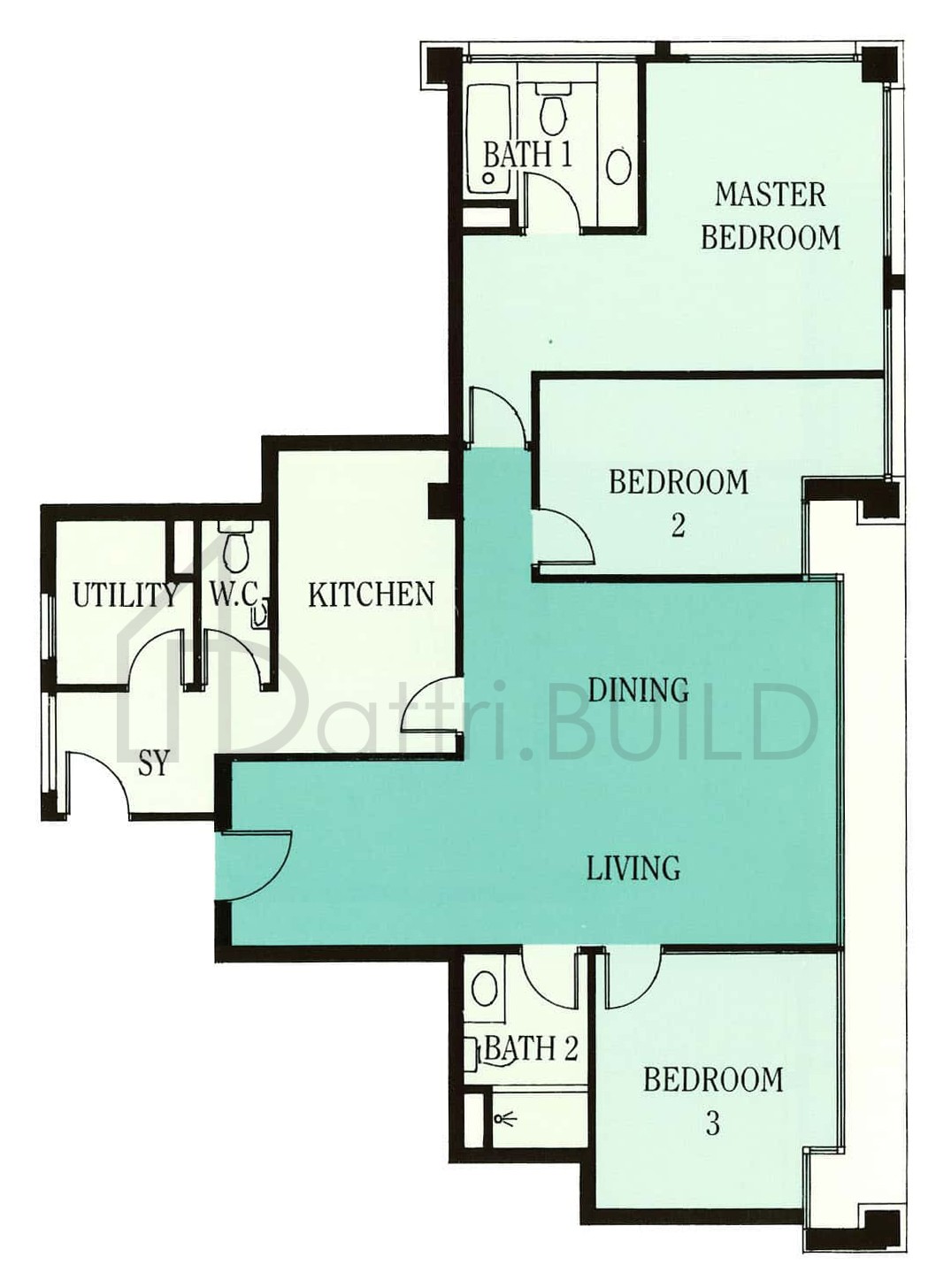 UE SQUARE 3F floorplan (watermarked)