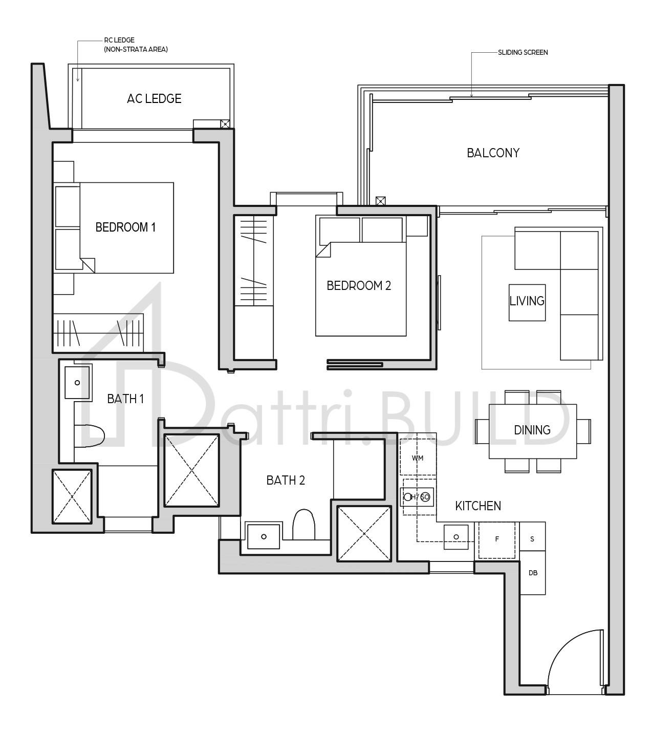 MIDTOWN BAY B2 floorplan (watermarked)