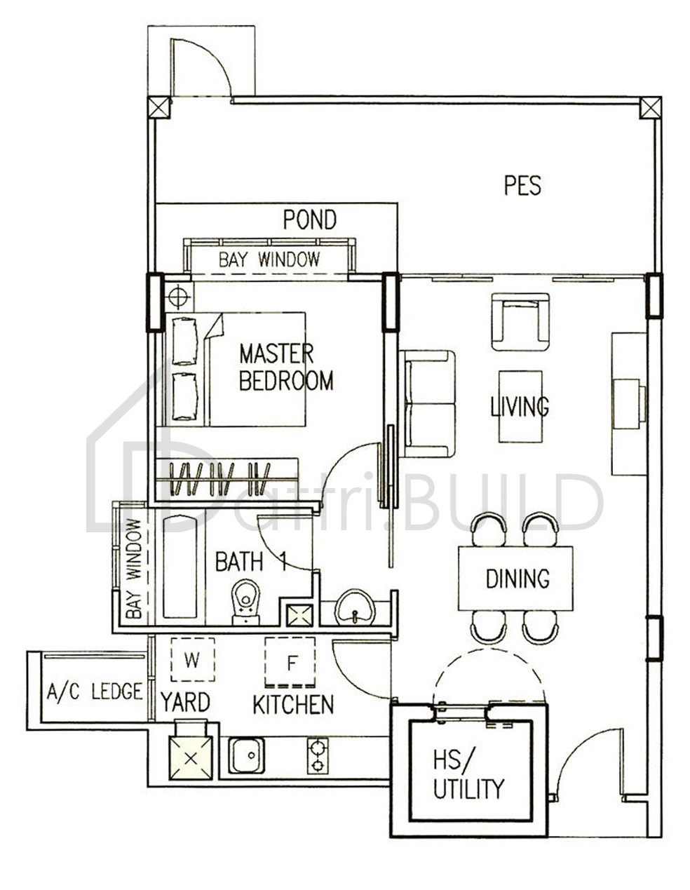 AMANINDA A1b(p) floorplan (watermarked)